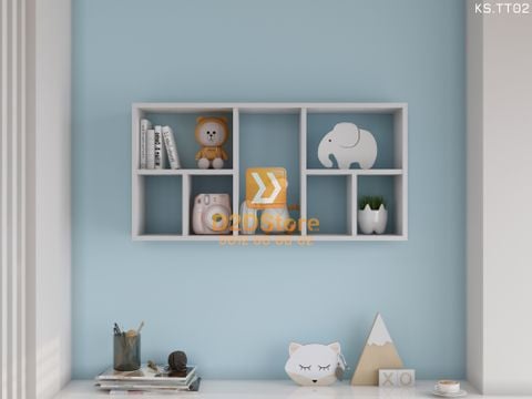 Kệ sách treo tường KS.TT02
