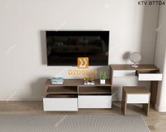 Kệ tivi kết hợp bàn trang điểm KTV.BTT04