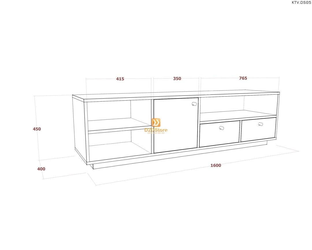  Kệ tivi để sàn KTV.DS05 
