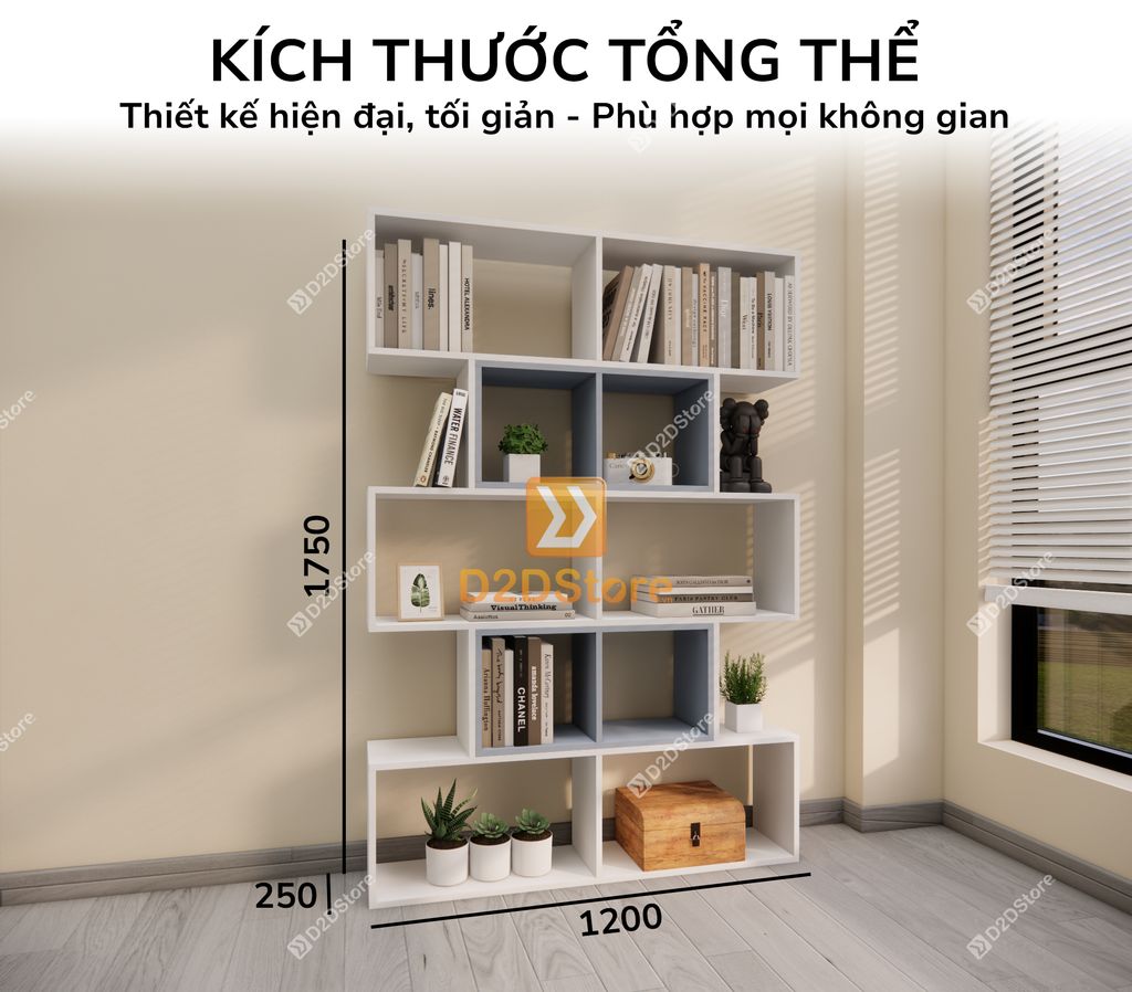 Kệ sách để sàn KS.DS06