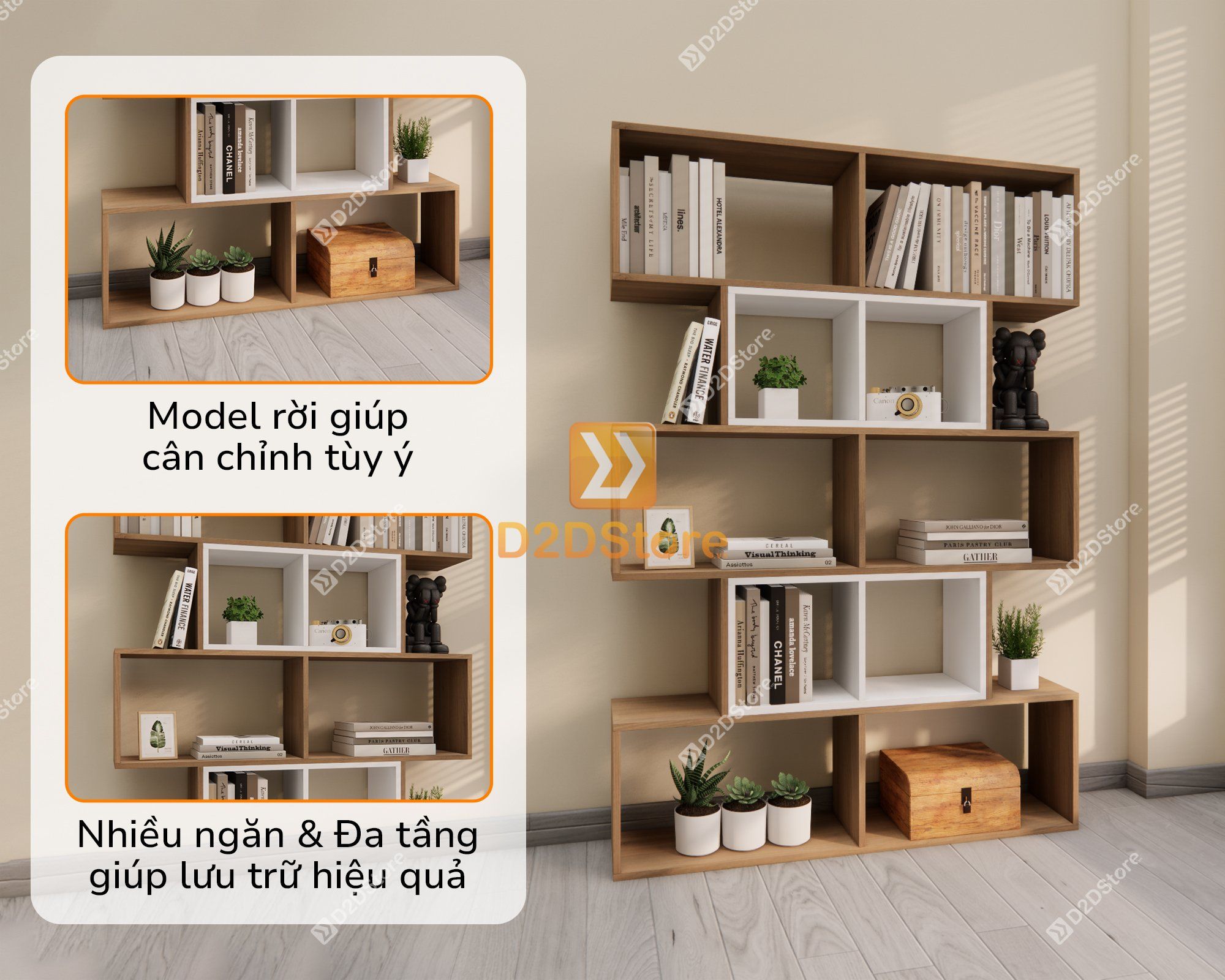  Kệ sách để sàn KS.DS06 