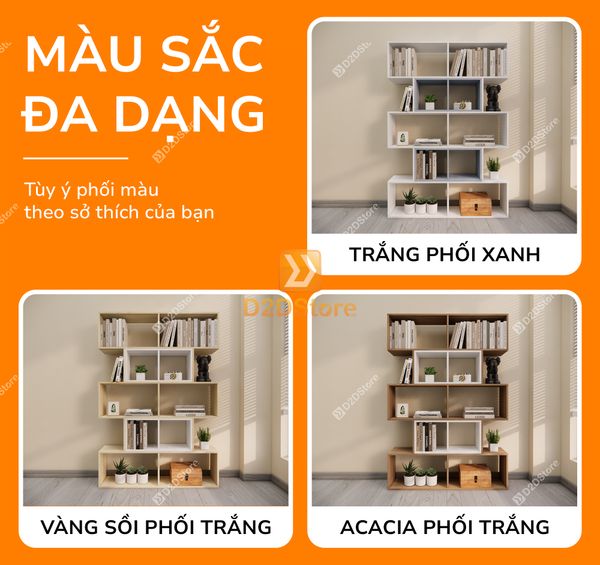 Kệ sách để sàn KS.DS06