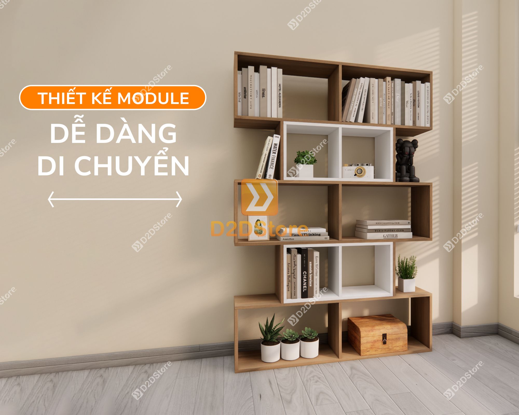  Kệ sách để sàn KS.DS06 