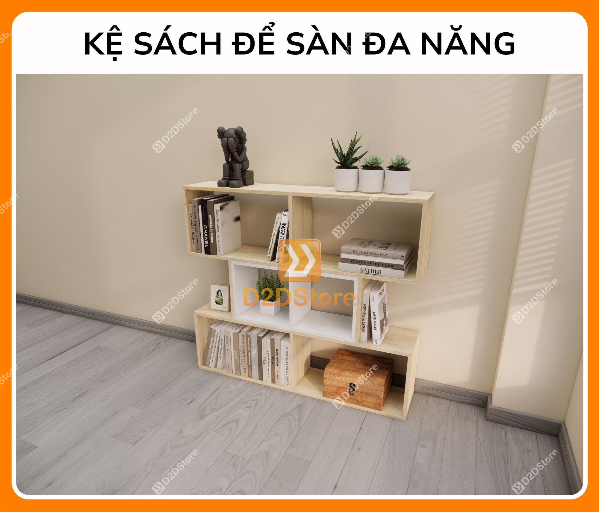  Kệ sách để sàn KS.DS07 