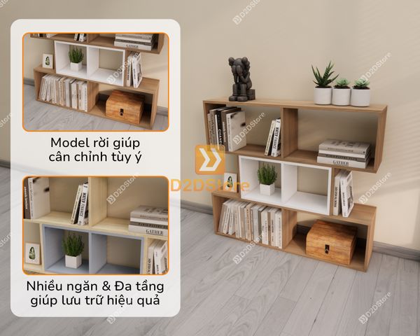 Kệ sách để sàn KS.DS07