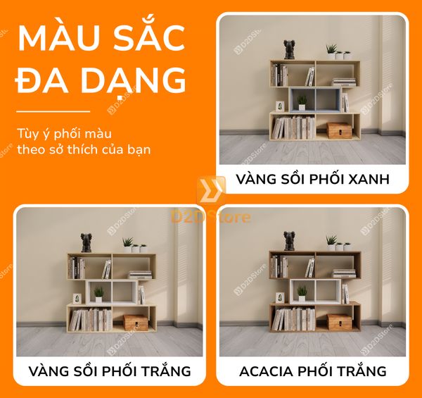 Kệ sách để sàn KS.DS07