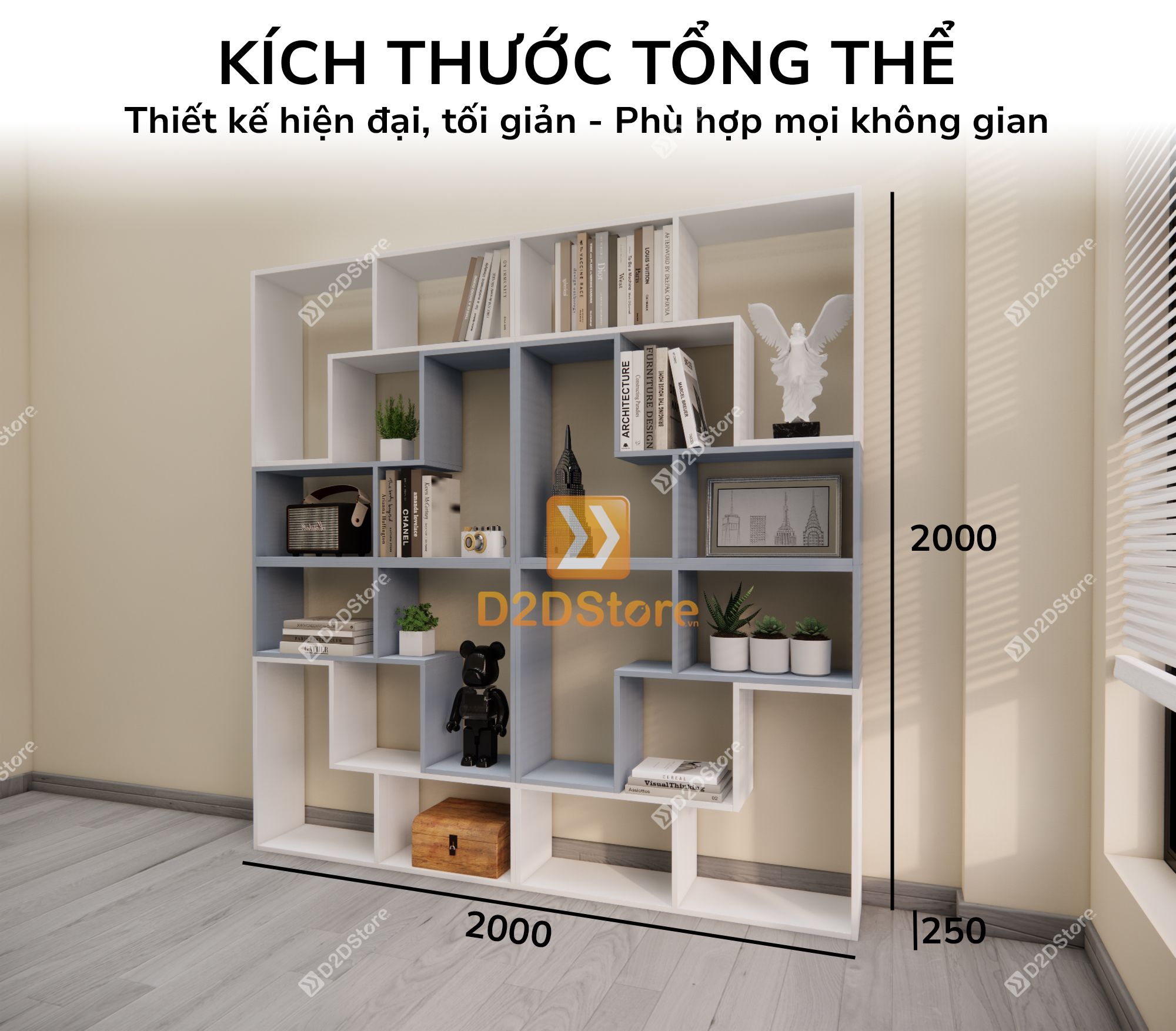  Kệ sách để sàn KS.DS09 