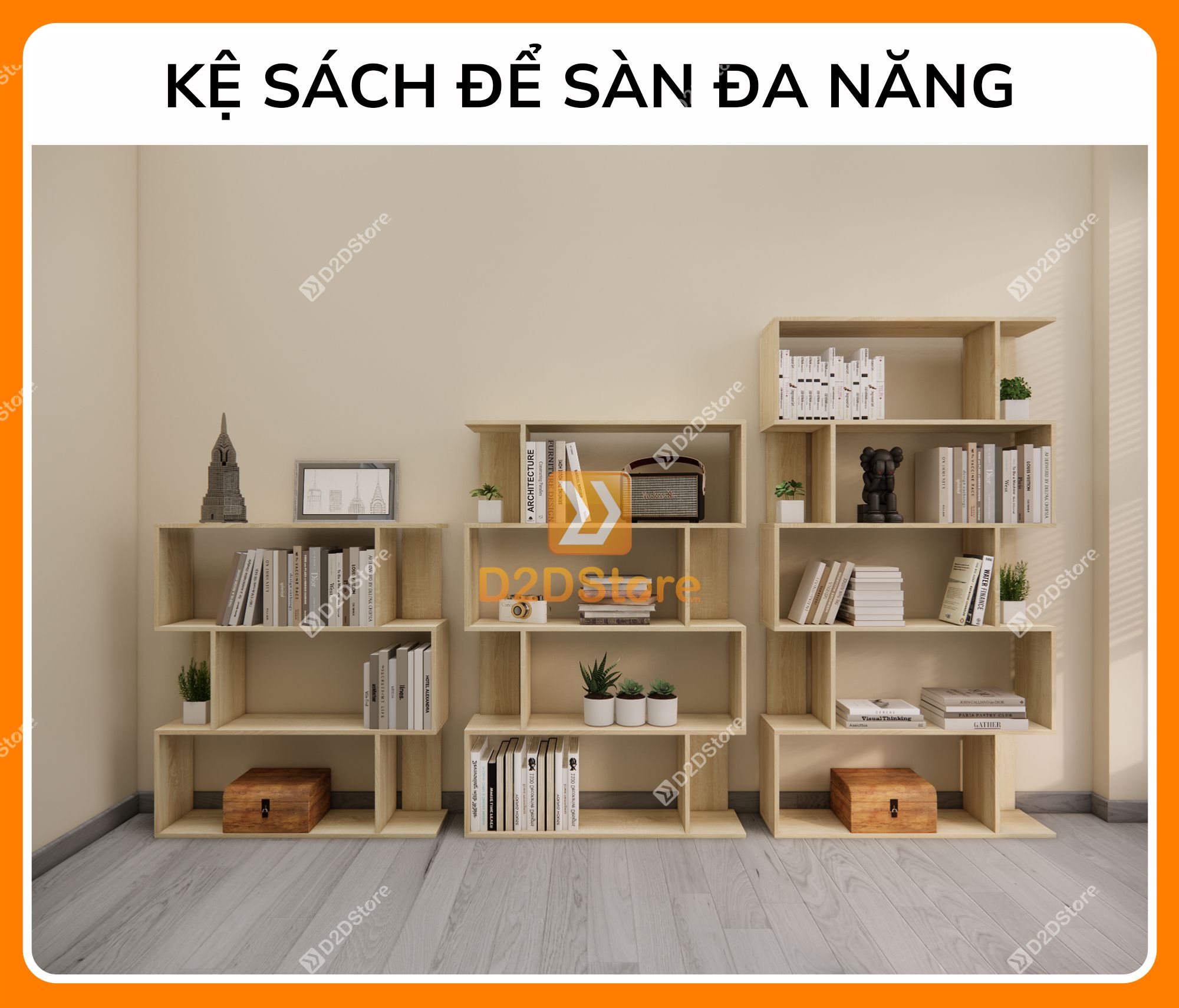  Kệ sách để sàn KS.DS10 