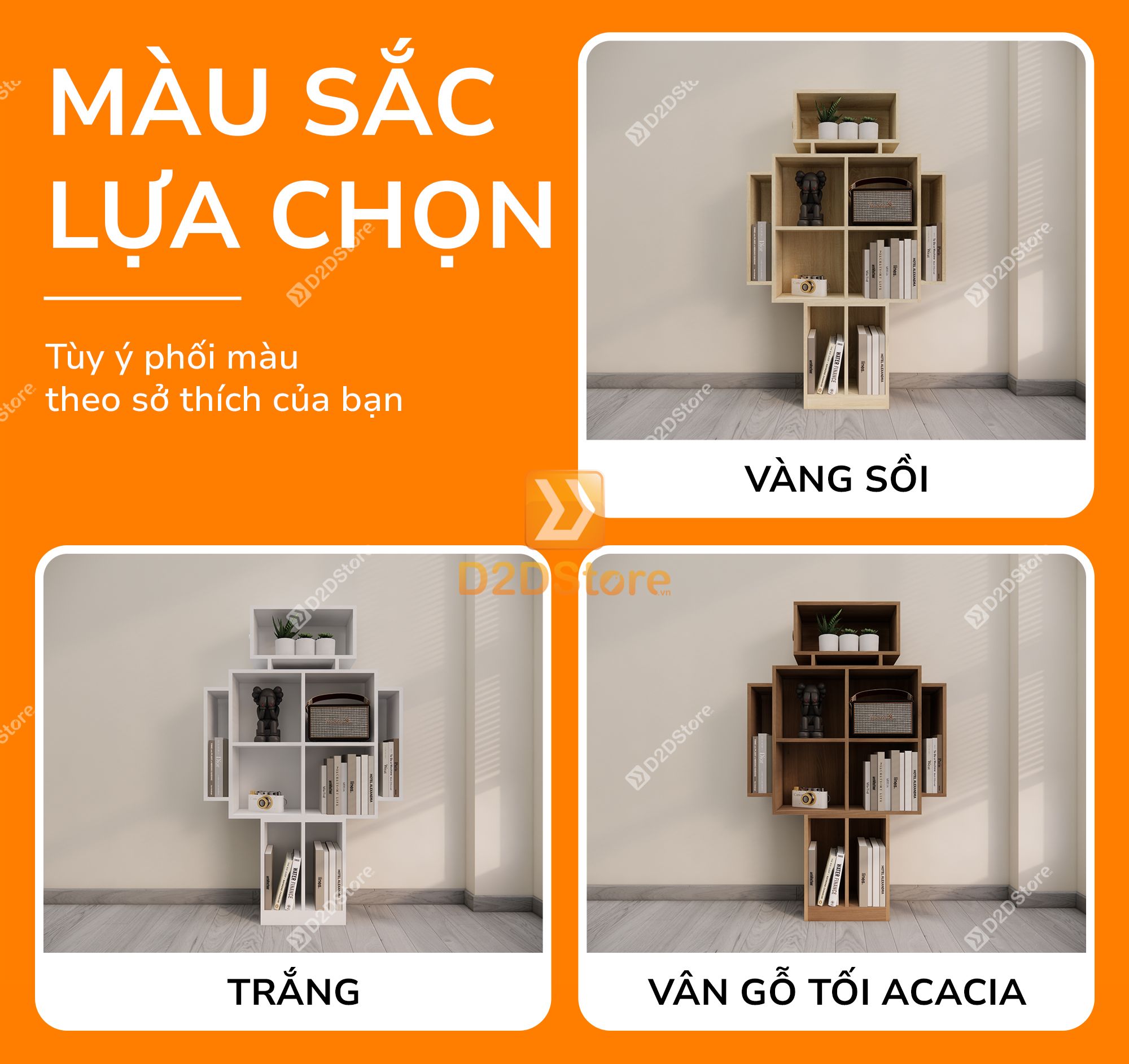  Kệ trang trí nghệ thuật KS.NT01 