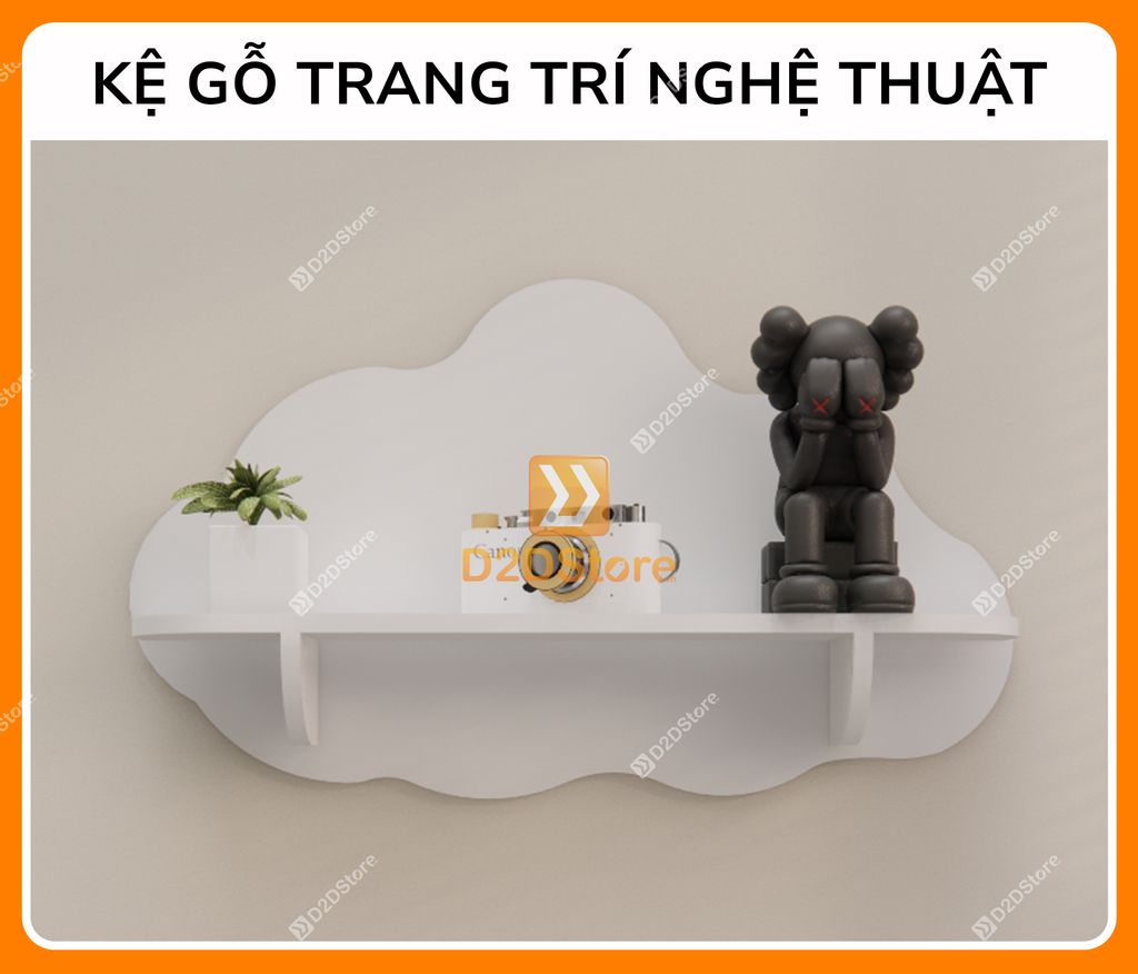 Kệ trang trí nghệ thuật KS.NT02