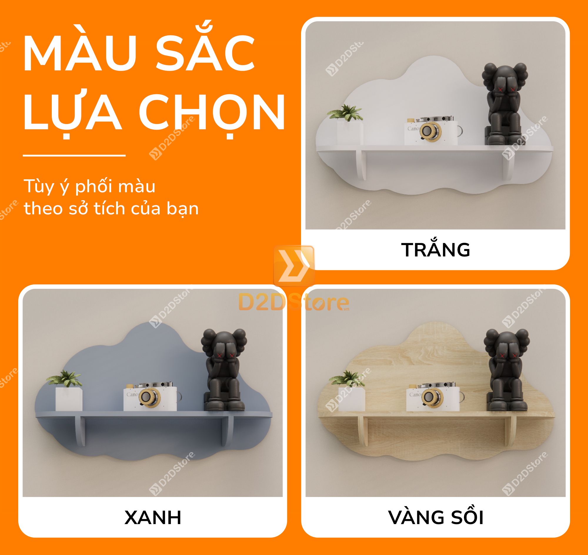  Kệ trang trí nghệ thuật KS.NT02 