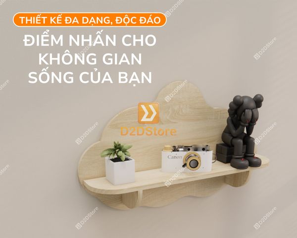 Kệ trang trí nghệ thuật KS.NT02