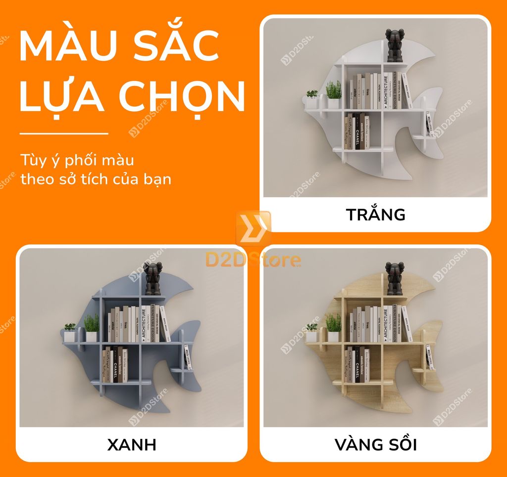 Kệ trang trí nghệ thuật KS.NT04