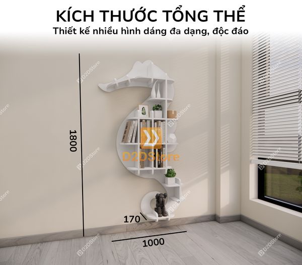 Kệ trang trí nghệ thuật KS.NT06