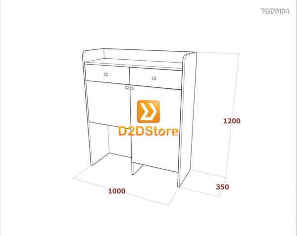 Tủ giày đa năng TGDN04