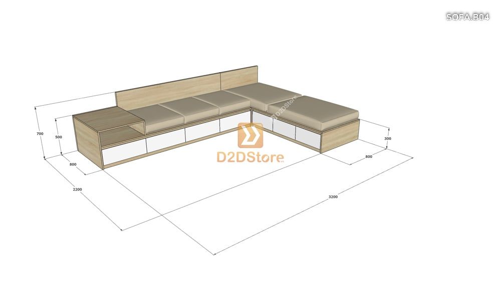  Sofa Băng 04 