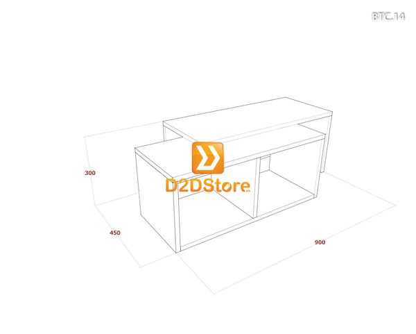 Bàn trà sofa cao BTC.14