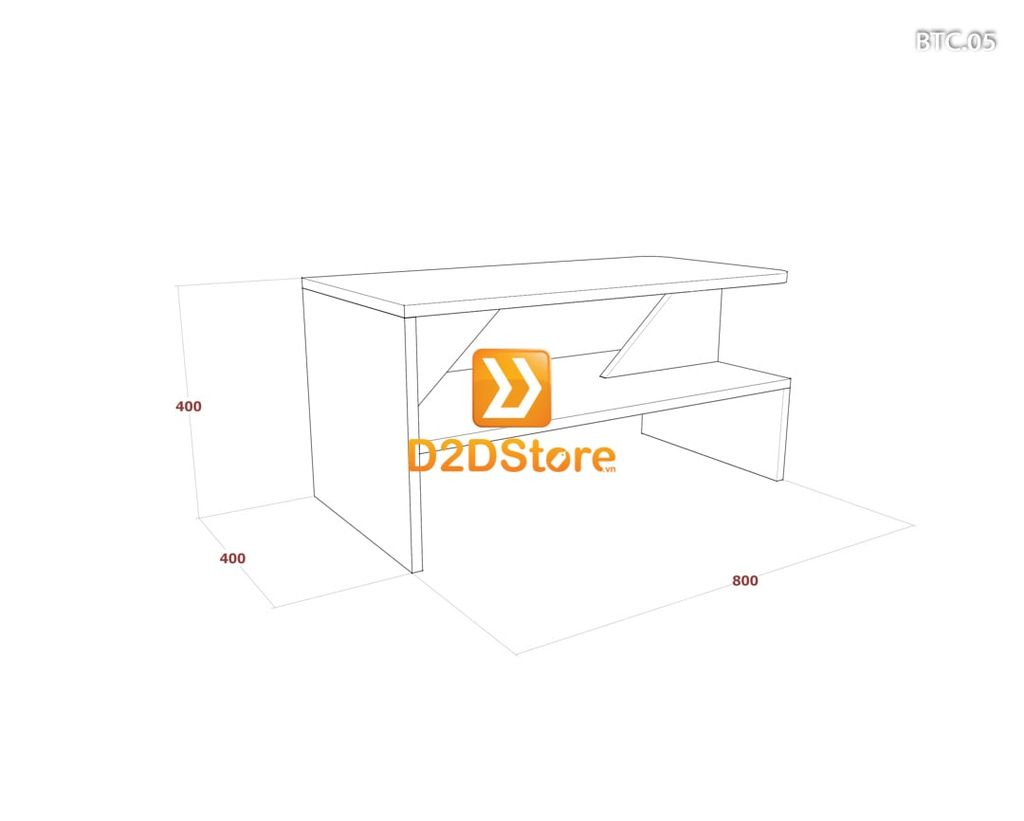 Bàn trà sofa cao BTC.05