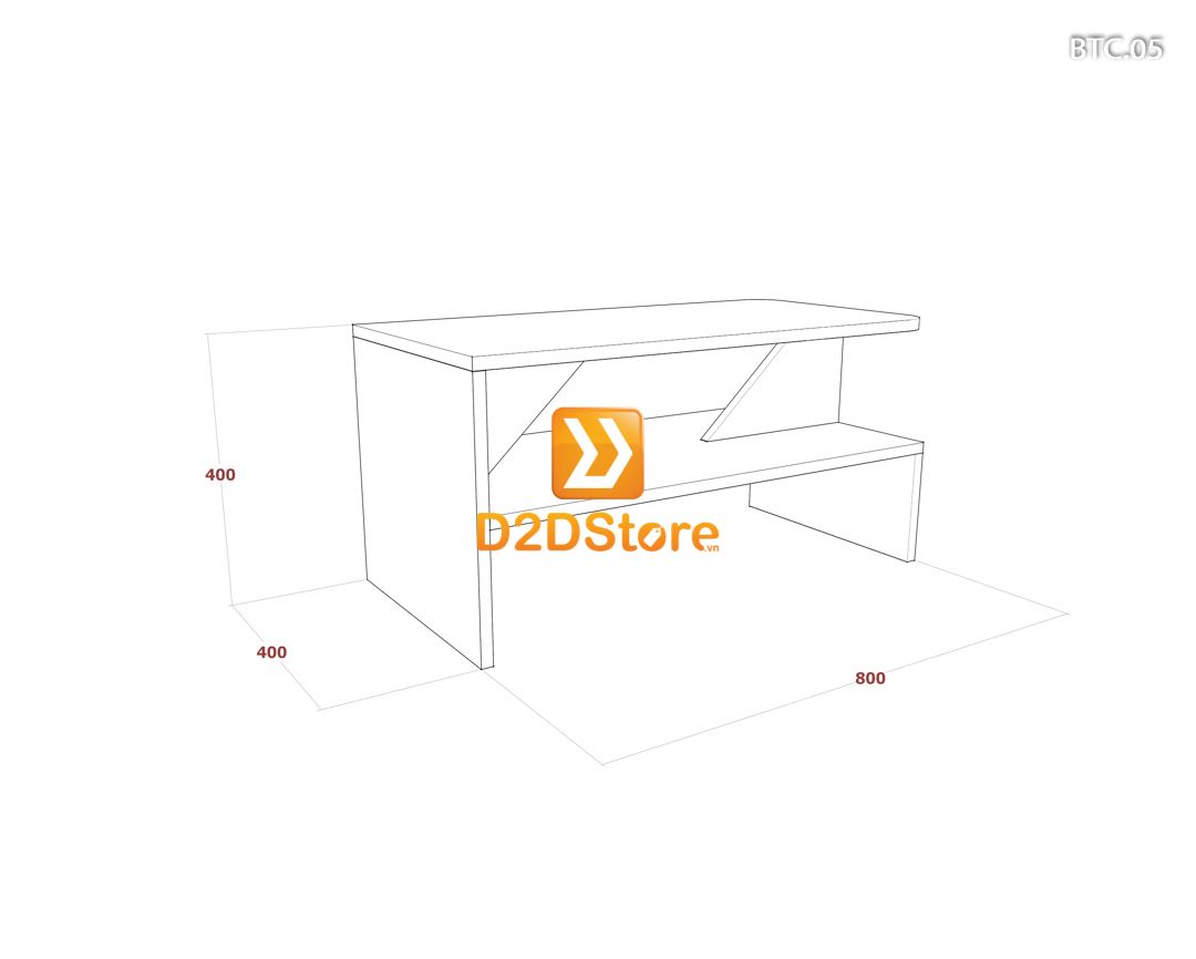  Bàn trà sofa cao BTC.05 