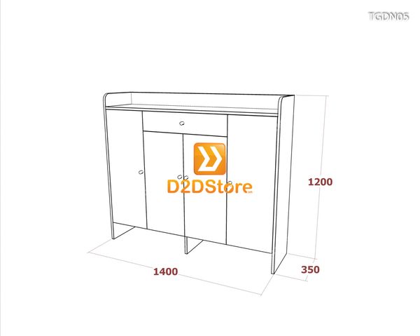 Tủ giày đa năng TGDN05