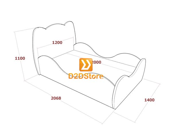 Giường ngủ cho bé GN.BE14