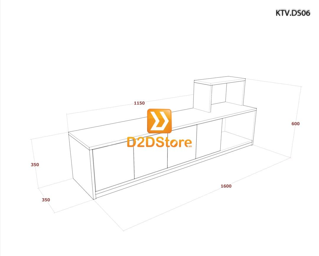  Kệ tivi để sàn KTV.DS06 