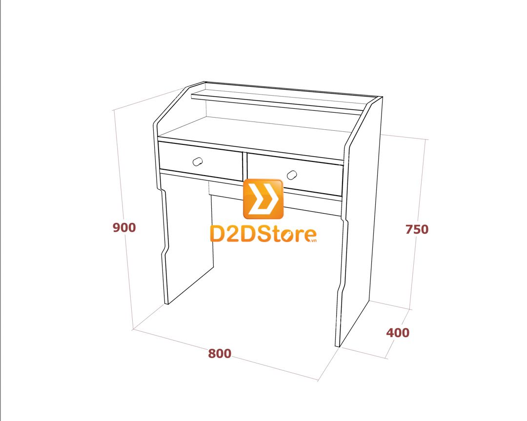 Bộ bàn trang điểm để sàn BBTD.DS25 