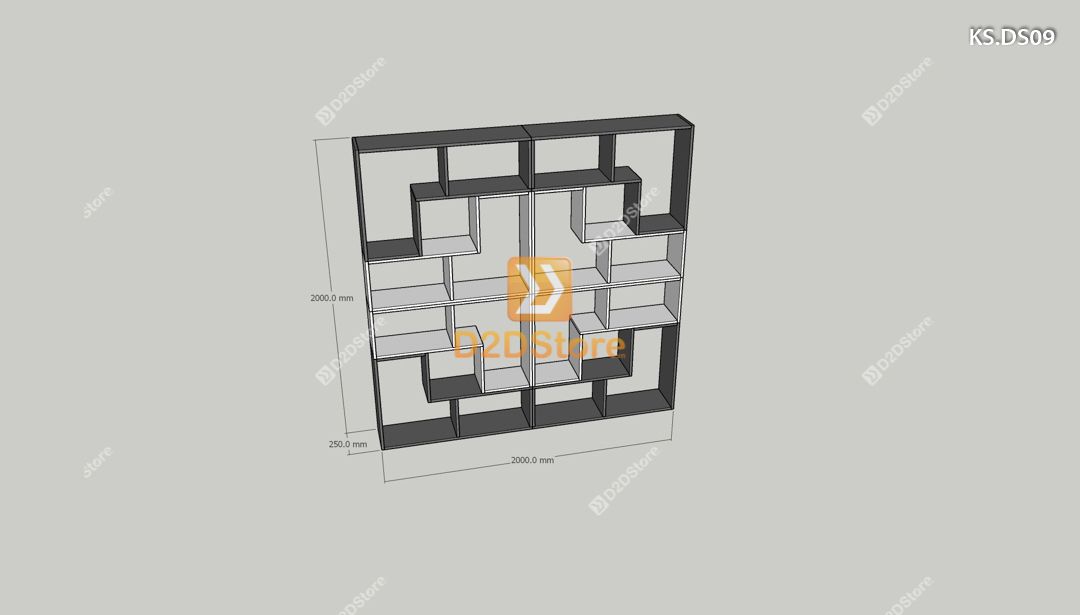  Kệ sách để sàn KS.DS09 