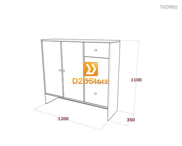 Tủ giày đa năng TGDN02