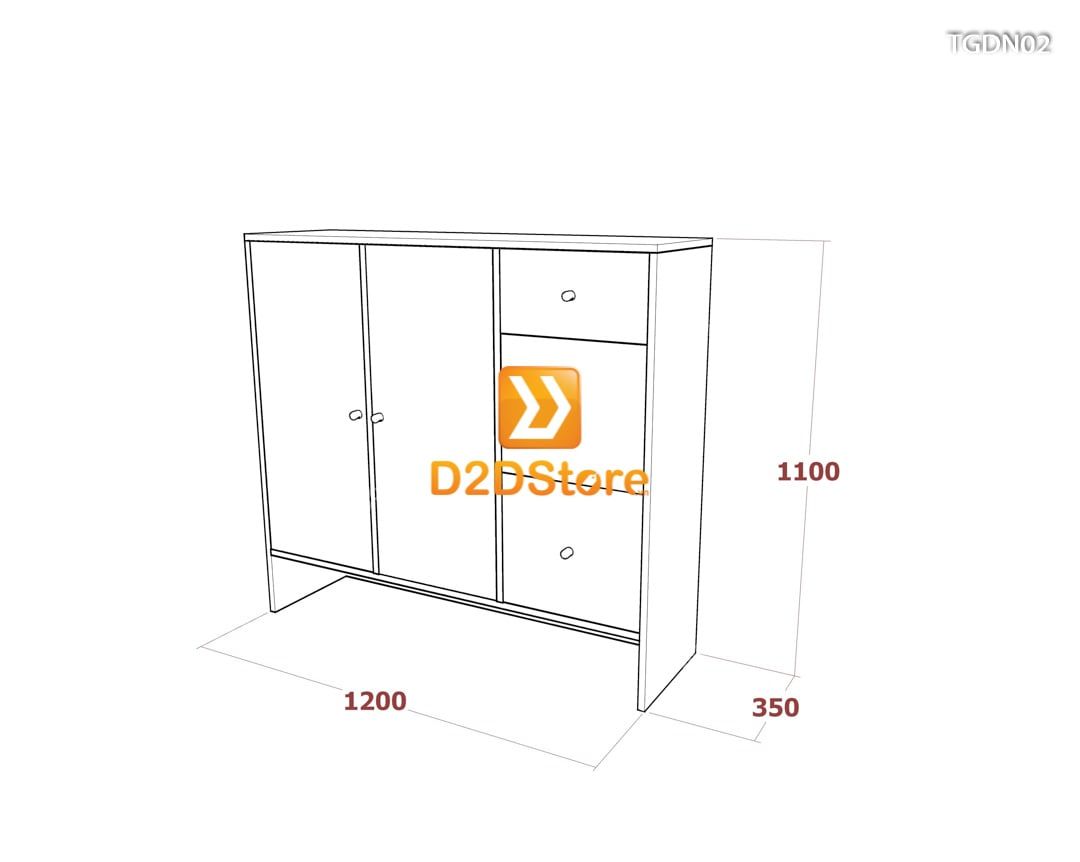  Tủ giày đa năng TGDN02 