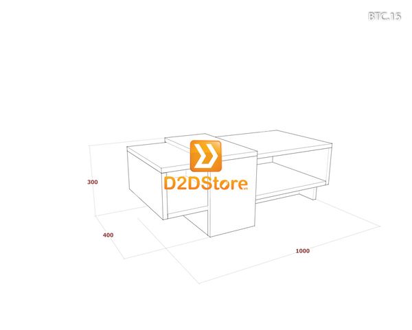 Bàn trà sofa cao BTC.15