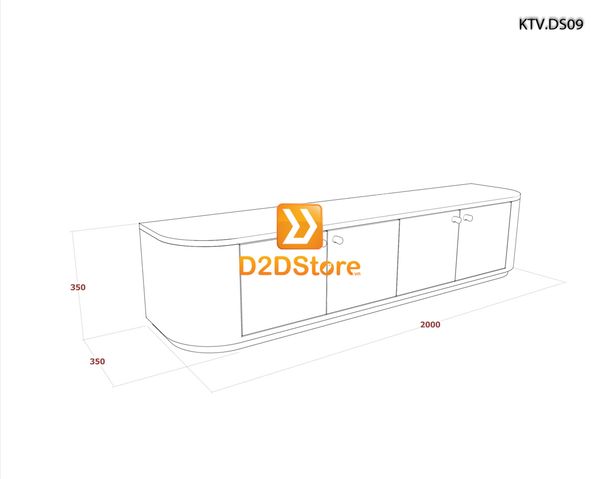 Kệ tivi để sàn KTV.DS09