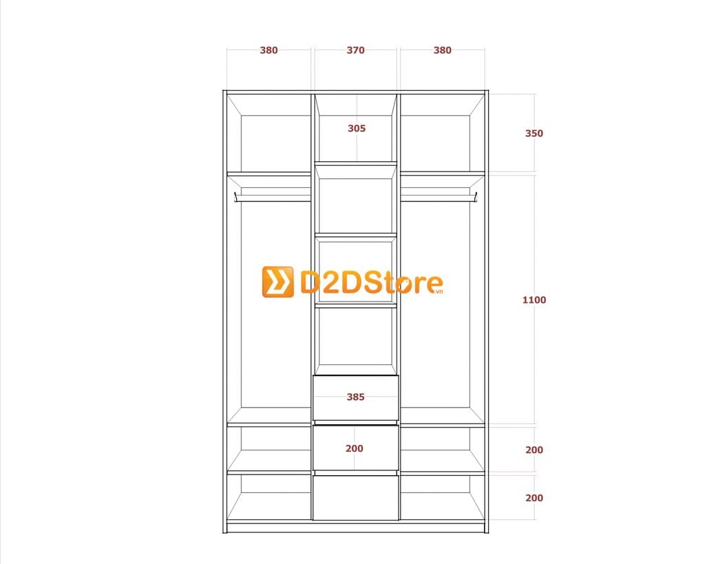 Bộ giường tủ phòng ngủ bé trai BTG.BT04