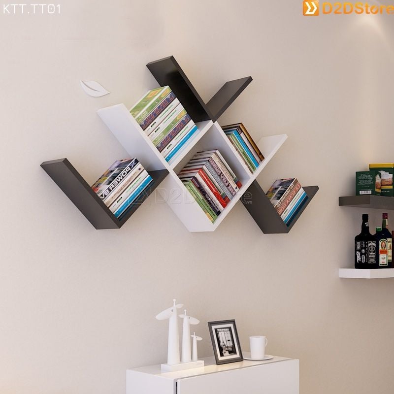  Kệ trang trí treo tường KTT.TT01 
