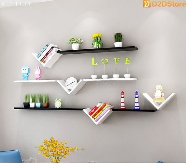 Kệ trang trí treo tường KTT.TT04
