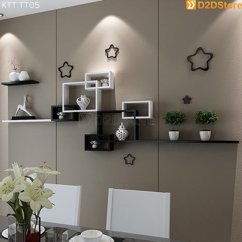 Kệ trang trí treo tường KTT.TT05