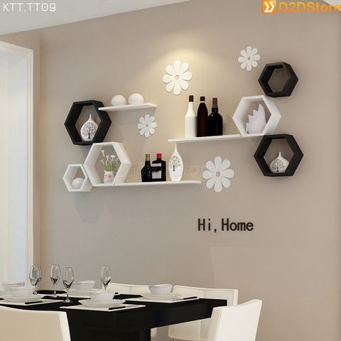 Kệ trang trí treo tường KTT.TT09