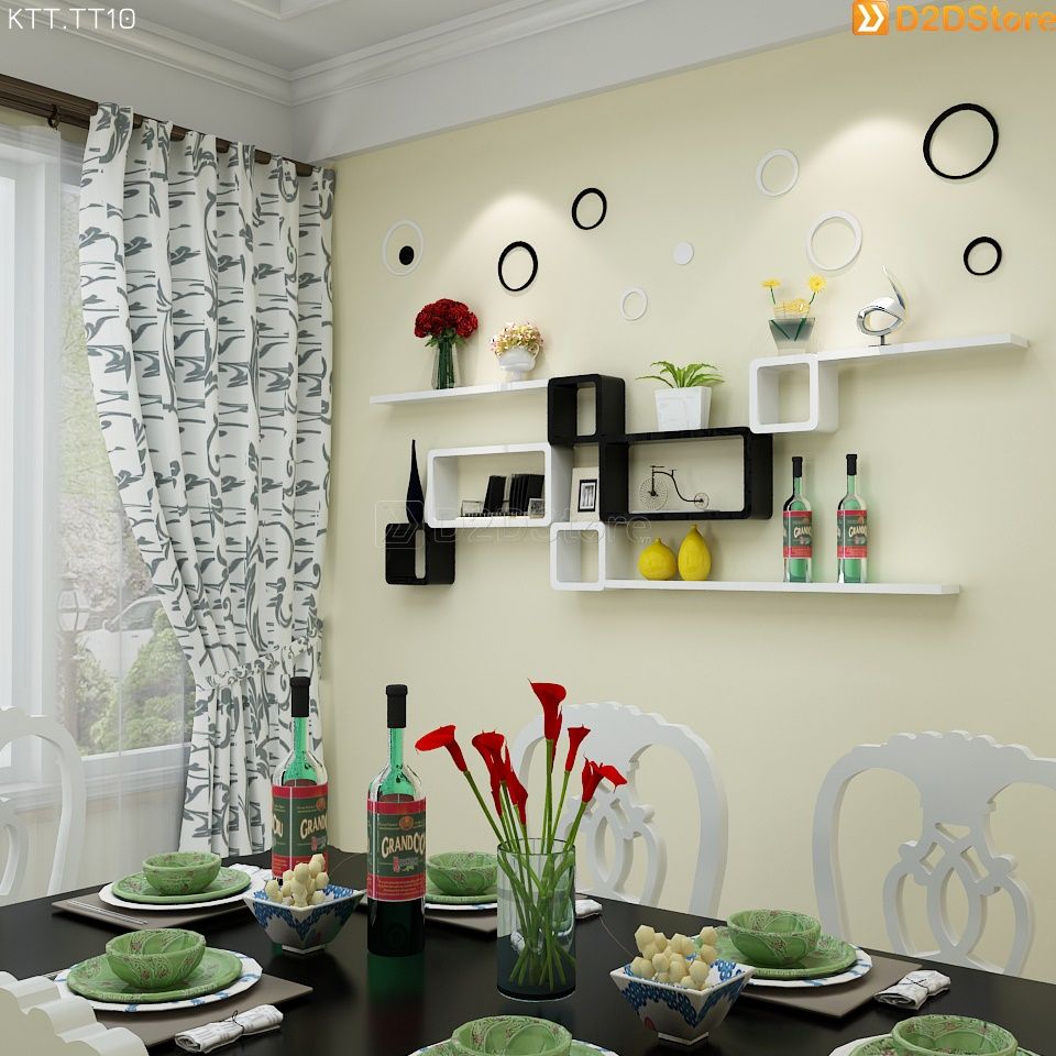  Kệ trang trí treo tường KTT.TT10 