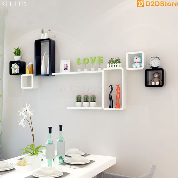 Kệ trang trí treo tường KTT.TT11