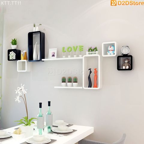 Kệ trang trí treo tường KTT.TT11