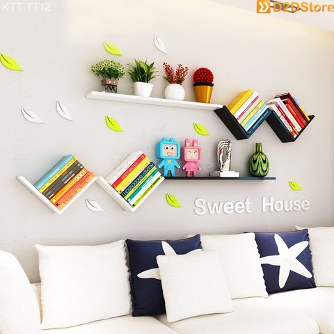 Kệ trang trí treo tường KTT.TT12