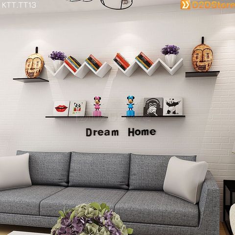 Kệ trang trí treo tường KTT.TT13