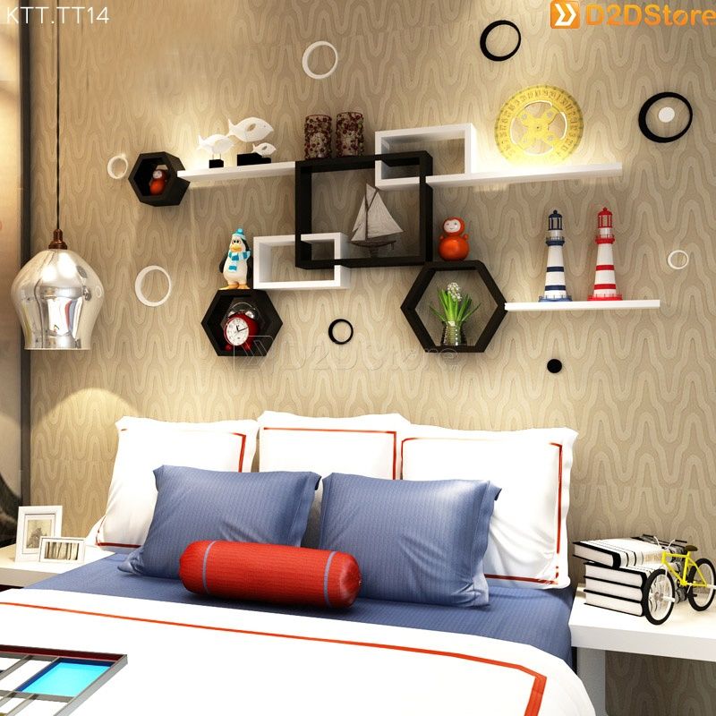  Kệ trang trí treo tường KTT.TT14 
