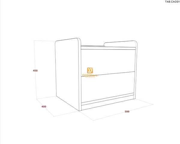 Tab đầu giường cao TAB.CAO01