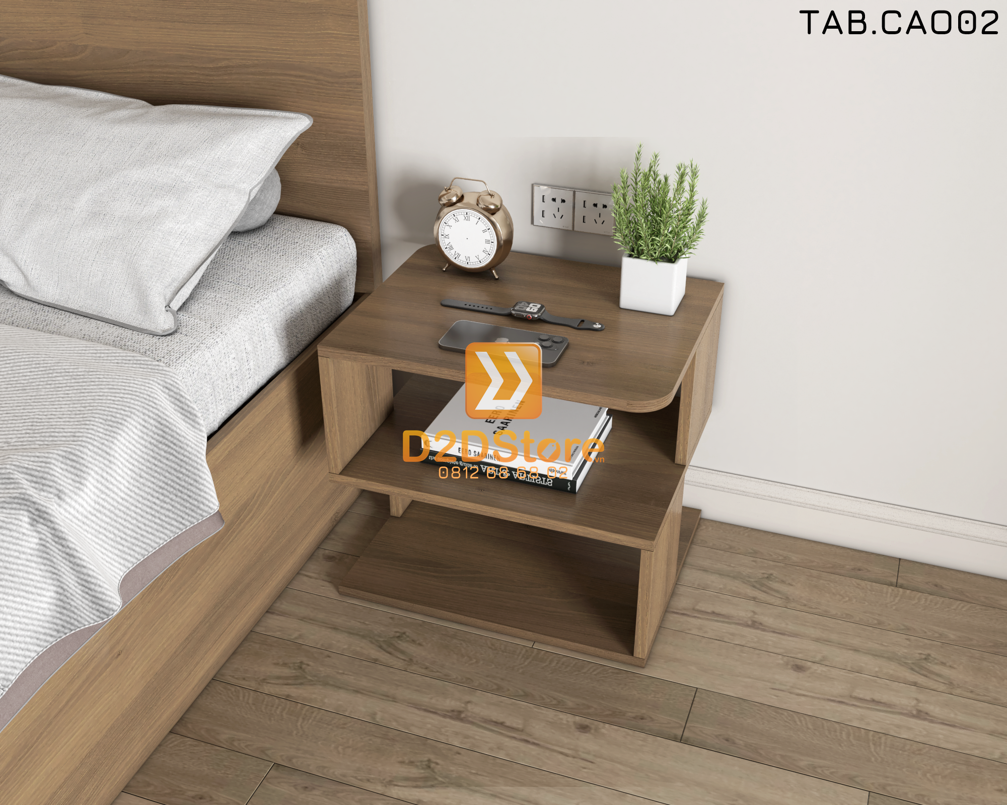  Tab đầu giường cao TAB.CAO02 