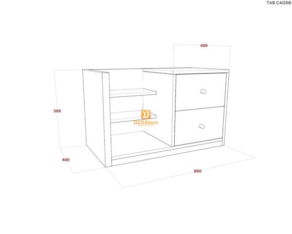 Tab đầu giường cao TAB.CAO06