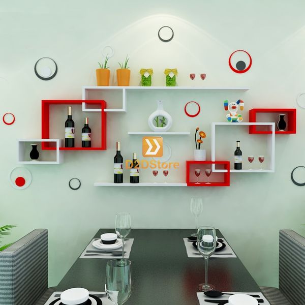 Kệ trang trí treo tường KTT.TT19