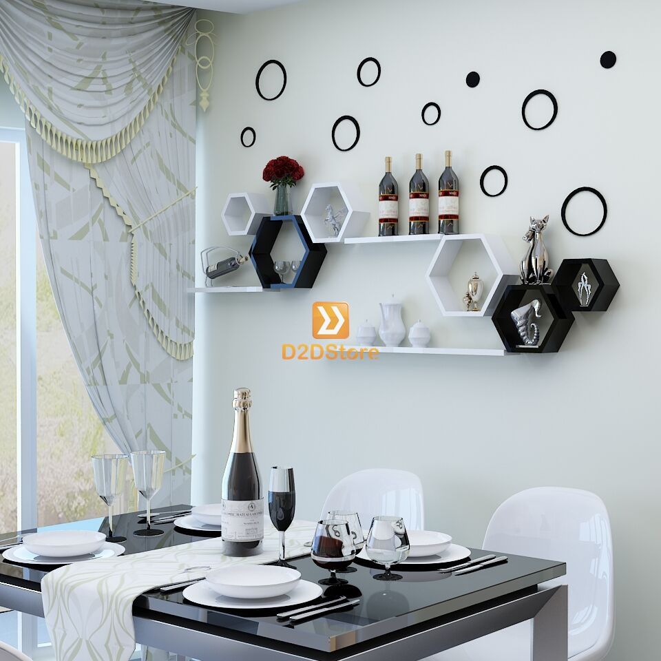Kệ trang trí treo tường KTT.TT16