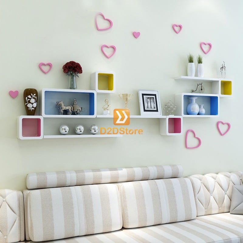  Kệ trang trí treo tường KTT.TT32 