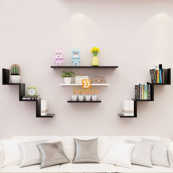 Kệ trang trí treo tường KTT.TT34